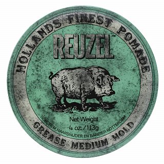 Reuzel Green Pomade Green Pomade Haarpomade Für Mittleren Halt 113 Ml