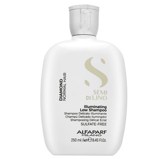 Alfaparf Milano Semi Di Lino Diamond Illuminating Low Shampoo Aufhellendes Shampoo Für Normales Haar 250 Ml