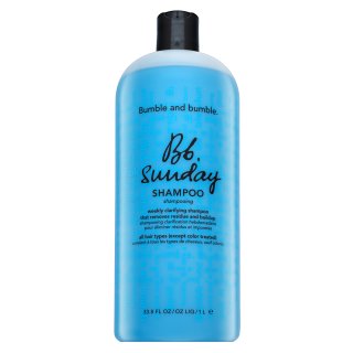 Bumble And Bumble BB Sunday Shampoo Tiefenreinigungsshampoo Für Alle Haartypen 1000 Ml