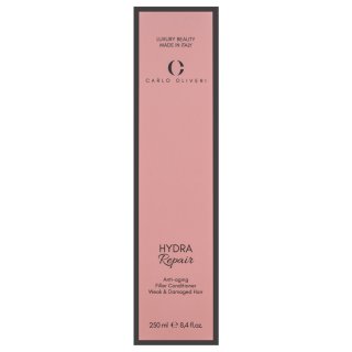 Carlo Oliveri Hydra Repair Anti-Aging Filler Conditioner Weak & Damaged Hair Conditioner Für Schwaches Und Strapaziertes Haar 250 Ml