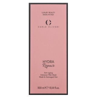 Carlo Oliveri Hydra Repair Anti-Aging Intensive Filler Mask Weak & Damaged Hair Haarmaske Für Schwaches Und Strapaziertes Haar 300 Ml