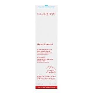 Clarins Hydra-Essentiel Hydrating Multi-Protection Mist Schützender Und Feuchtigkeitsspendender Sprühnebel 75 Ml