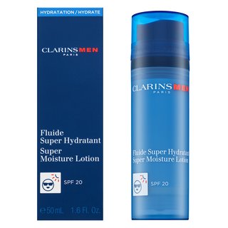 Clarins Men Super Moisture Lotion SPF20 Multi-Korrektur Gel-Balsam Für Männer 50 Ml