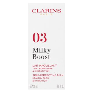 Clarins Milky Boost Foundation Tonisierende Feuchtigkeitsemulsion Für Eine Einheitliche Und Aufgehellte Gesichtshaut 03 Cashew 50 Ml