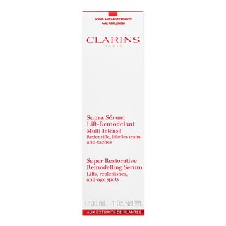 Clarins Super Restorative Remodelling Serum Aktivserum Zur Glättung Der Gesichtskonturen 30 Ml