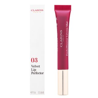 Clarins Velvet Lip Perfector Velvet Red 03 Lipgloss Mit Hydratationswirkung 12 Ml