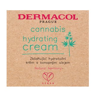 Dermacol Cannabis Hydrating Cream Pflegende Creme Zur Beruhigung Der Haut 50 Ml