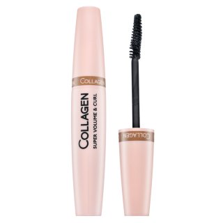 Dermacol Collagen Super Volume & Curl Mascara Wimperntusche Für Volumen Black 12 Ml