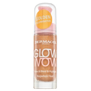 Dermacol Glow Wow Prime & Blend & Highlight Verschönerndes Fluid Für Eine Einheitliche Und Aufgehellte Gesichtshaut 20 Ml