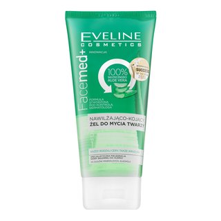 Eveline FaceMed+ 100% Aloe Vera Moisturising And Soothing Facial Wash Gel Reinigungsgel Mit Hydratationswirkung 150 Ml