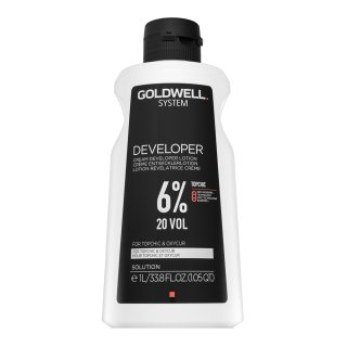 Goldwell System Cream Developer Lotion 6% 20 Vol. Entwickler-Emulsion Für Alle Haartypen 1000 Ml