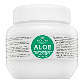 Kallos Aloe Moisture Repair Shine Hair Mask Pflegende Haarmaske Für Feinheit Und Glanz Des Haars 275 Ml