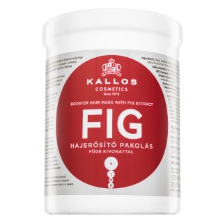 Kallos Fig Booster Hair Mask Kräftigende Maske Für Alle Haartypen 1000 Ml