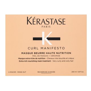 Kérastase Curl Manifesto Masque Beurre Haute Nutrition Pflegende Haarmaske Für Lockiges Und Krauses Haar 200 Ml