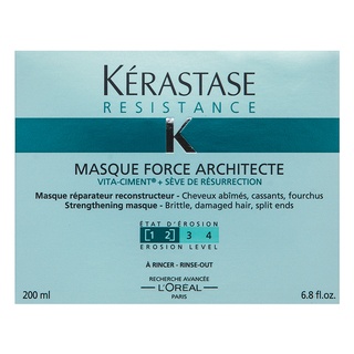 Kérastase Resistance Force Architecte Strengthening Masque Maske Für Stark Geschädigtes Haar 200 Ml