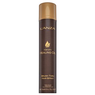 L’ANZA Keratin Healing Oil Brush Thru Hair Spray Styling-Spray Zum Einfachen Kämmen Von Haaren 350 Ml