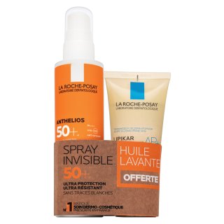 La Roche-Posay ANTHELIOS Set Invisible Spray SPF50+ & Lipikar Cleansing Oil AP+ 200 Ml + 100 Ml