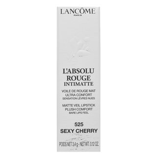 Lancome L'ABSOLU ROUGE Intimatte 525 Sexy Cherry Lippenstift Mit Mattierender Wirkung 3,4 G