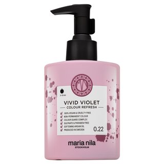 Maria Nila Colour Refresh Ernährende Maske Mit Farbpigmenten Fürs Haar Mit Violetten Farbtönen Vivid Violet 300 Ml