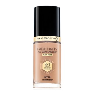 Max Factor Facefinity All Day Flawless Flexi-Hold 3in1 Primer Concealer Foundation SPF20 Flüssiges Make Up 3in1 77 30 Ml