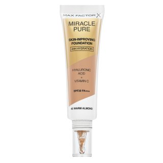 Max Factor Miracle Pure Skin 45 Warm Almond Langanhaltendes Make-up Mit Hydratationswirkung 30 Ml