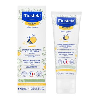 Mustela Bébé Nourishing Cream With Cold Cream Körpercreme Für Kinder 40 Ml