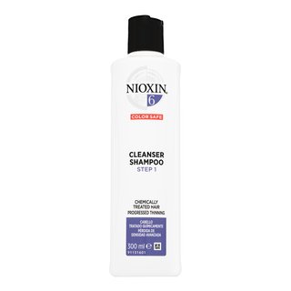 Nioxin System 6 Cleanser Shampoo Reinigungsshampoo Für Chemisch Behandeltes Haar 300 Ml