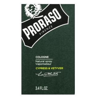 Proraso Cypress And Vetiver After Shave Cologne Spray 100 Ml