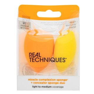 Real Techniques Miracle Complexion Sponge + Concealer Sponge Duo Make-up Schwämmchen