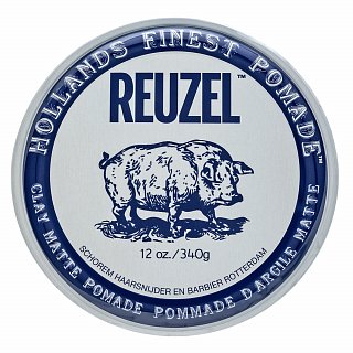 Reuzel Clay Matte Pomade Modellierpaste Für Einen Matten Effekt 340 Ml