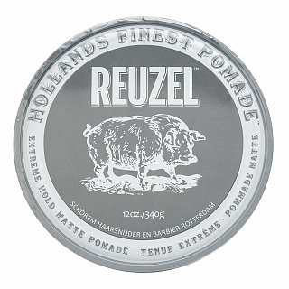 Reuzel Extreme Hold Matte Pomade Mattierungscreme Für Extra Starken Halt 340 G