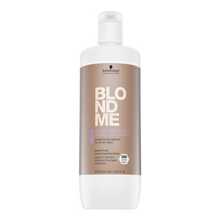 Schwarzkopf Professional BlondMe Cool Blondes Neutralizing Shampoo Neutralisierte Shampoo Für Blondes Haar 1000 Ml