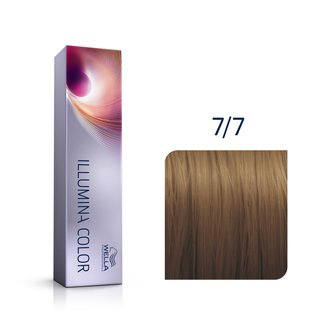 Wella Professionals Illumina Color Professionelle Permanente Haarfarbe 7/7 60 Ml